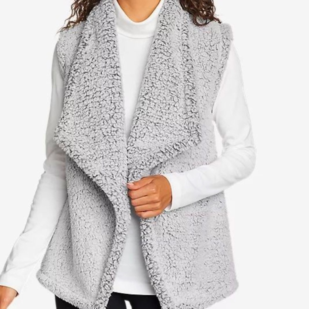 NWT Fireside Plush Vest - Eddie Bauer